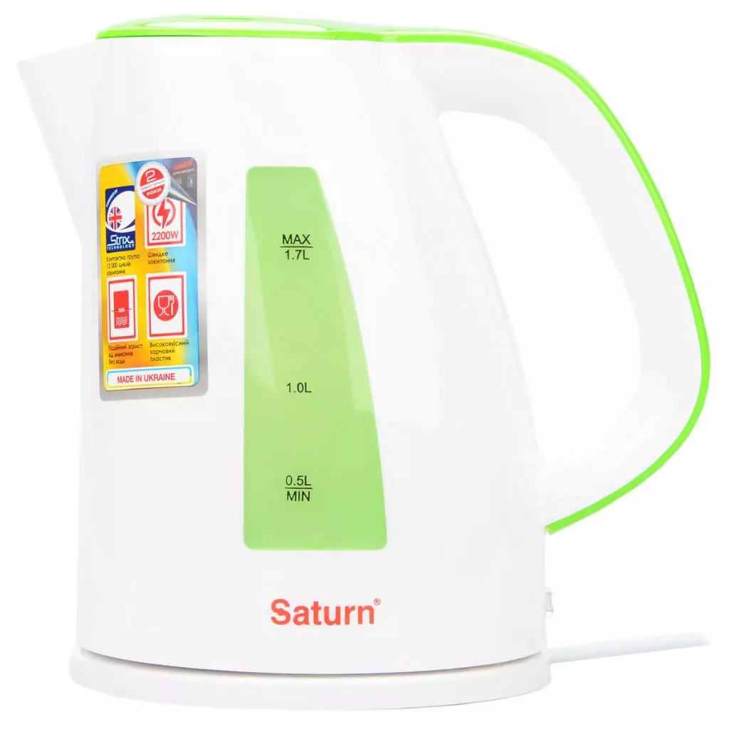 Электрочайник Saturn ST-EK8436 White