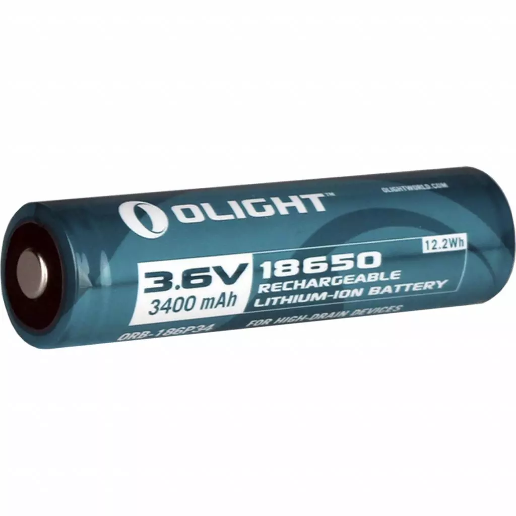 Аккумулятор Olight 18650 3.6V 3400mAh (ORB-186L34)
