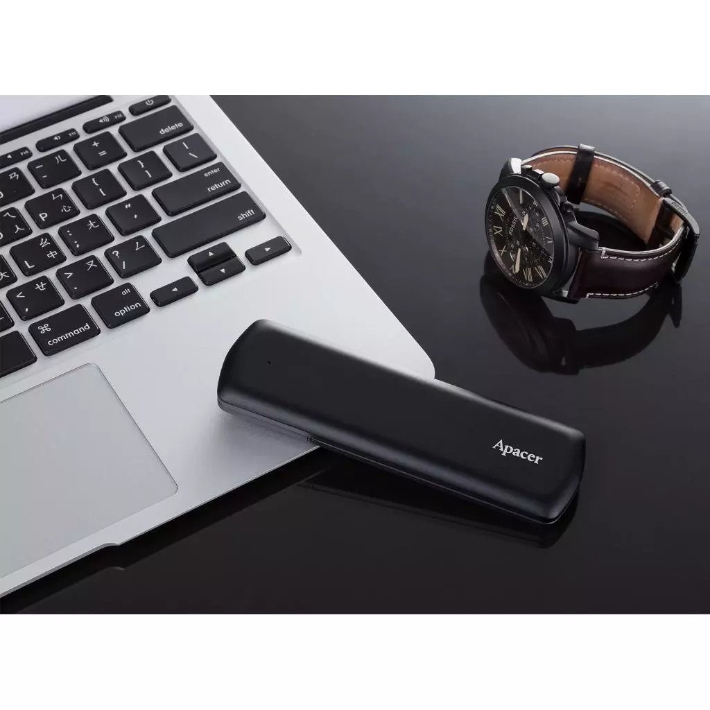 Накопитель SSD USB 3.2 250GB Apacer (AP250GAS721B-1) - 4 Накопитель SSD USB 3.2 250GB Apacer (AP250GAS721B-1) - 4