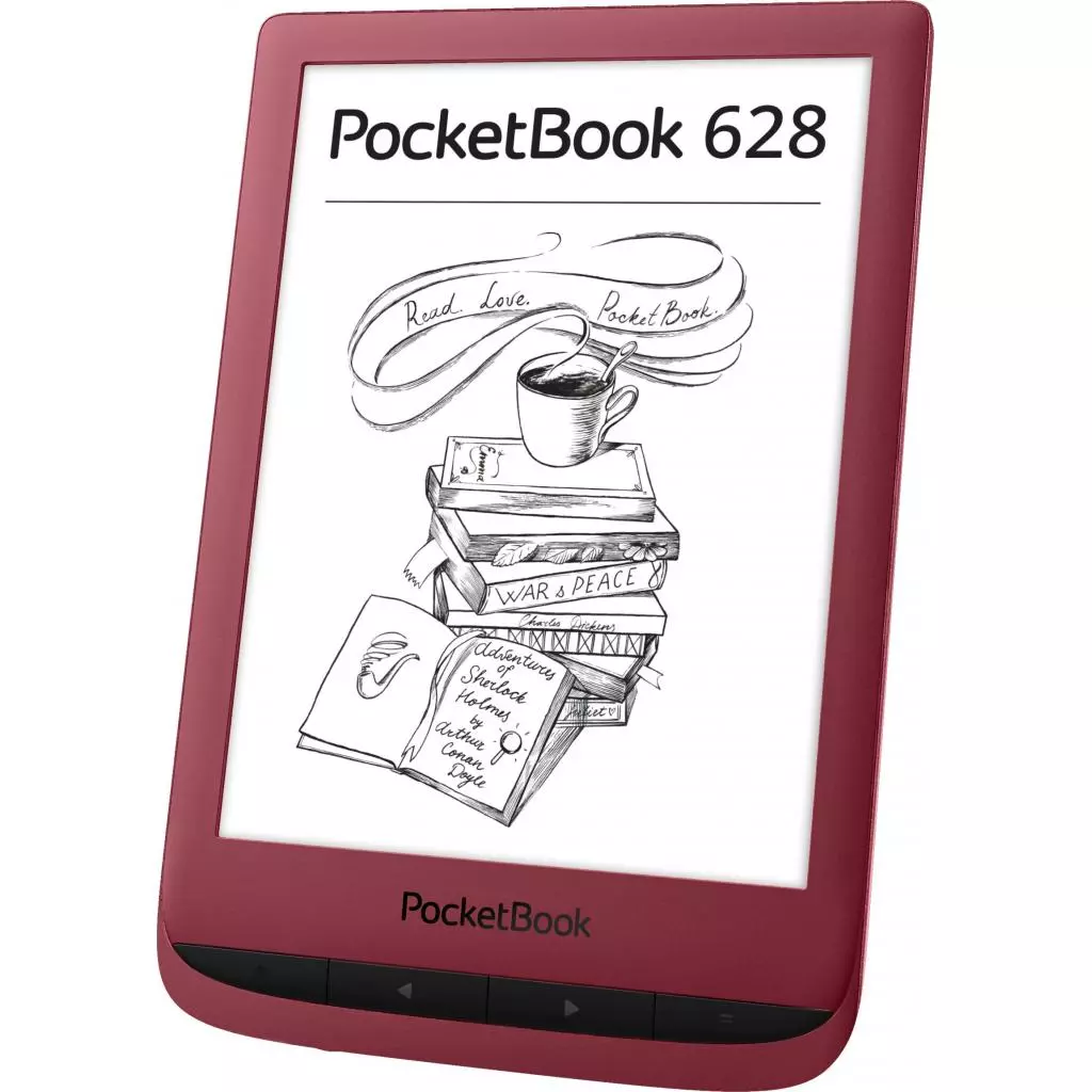 Электронная книга Pocketbook 628 Touch Lux5 Ruby Red (PB628-R-CIS) - 4 Электронная книга Pocketbook 628 Touch Lux5 Ruby Red (PB628-R-CIS) - 4