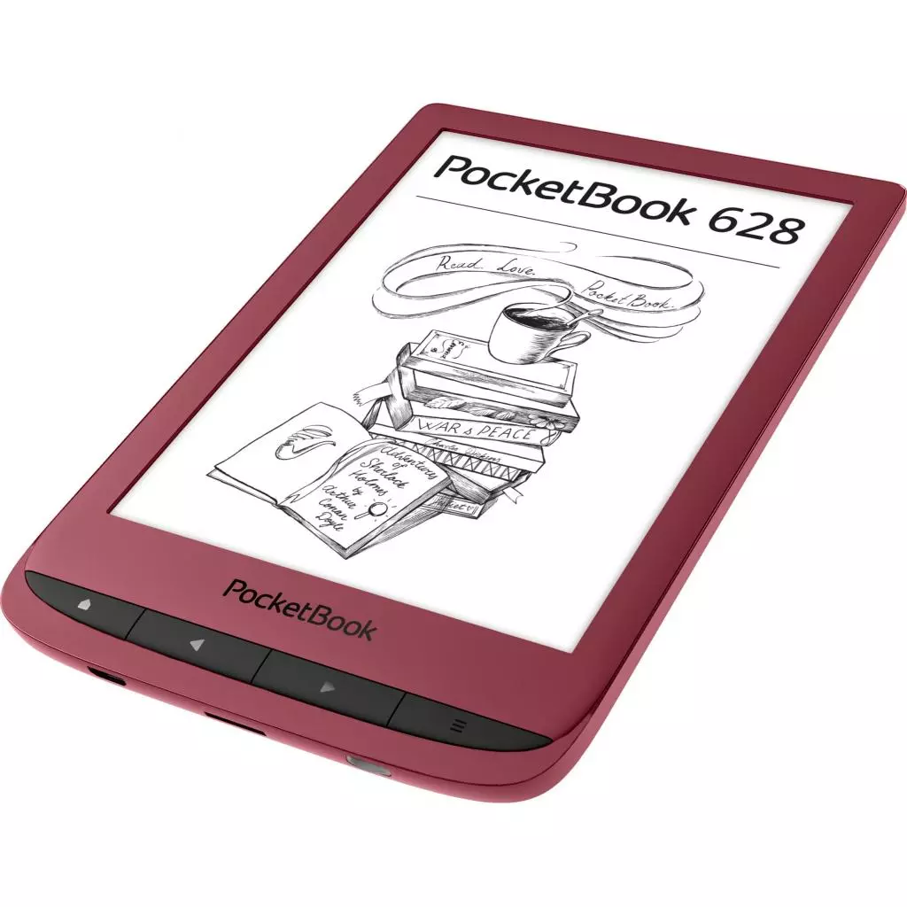 Электронная книга Pocketbook 628 Touch Lux5 Ruby Red (PB628-R-CIS) - 6 Электронная книга Pocketbook 628 Touch Lux5 Ruby Red (PB628-R-CIS) - 6