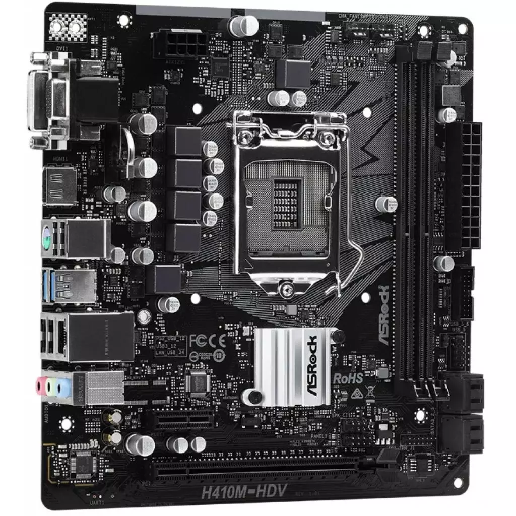 Материнская плата ASRock H410M-HDV - 3