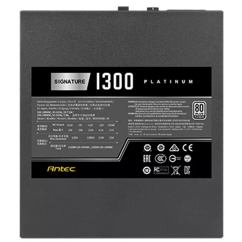 Блок питания Antec 1300W SP1000 EC (0-761345-11707-4) - 7 Блок питания Antec 1300W SP1000 EC (0-761345-11707-4) - 7
