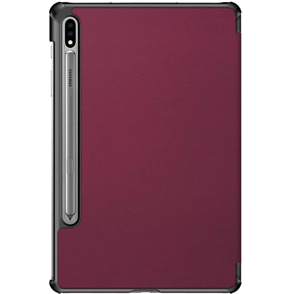 Чехол для планшета BeCover Smart Case Samsung Galaxy Tab S7 (SM-T875)/S8 (SM-X700/SM-X706) Red Wine (705224) - 1 Чехол для планшета BeCover Smart Case Samsung Galaxy Tab S7 (SM-T875)/S8 (SM-X700/SM-X706) Red Wine (705224) - 1