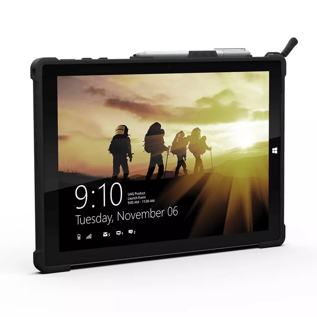 Чехол для планшета Uag Microsoft Surface Pro 7/6/5/4 Metropolis, Black (UAG-SFPRO4-BLK-VP) - 5