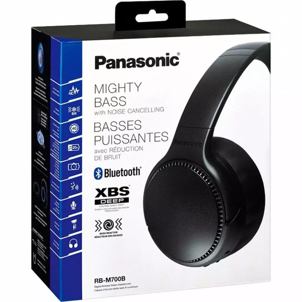 Наушники Panasonic RB-M700BGE-K Black (RB-M700BGE-K) - 5 Наушники Panasonic RB-M700BGE-K Black (RB-M700BGE-K) - 5