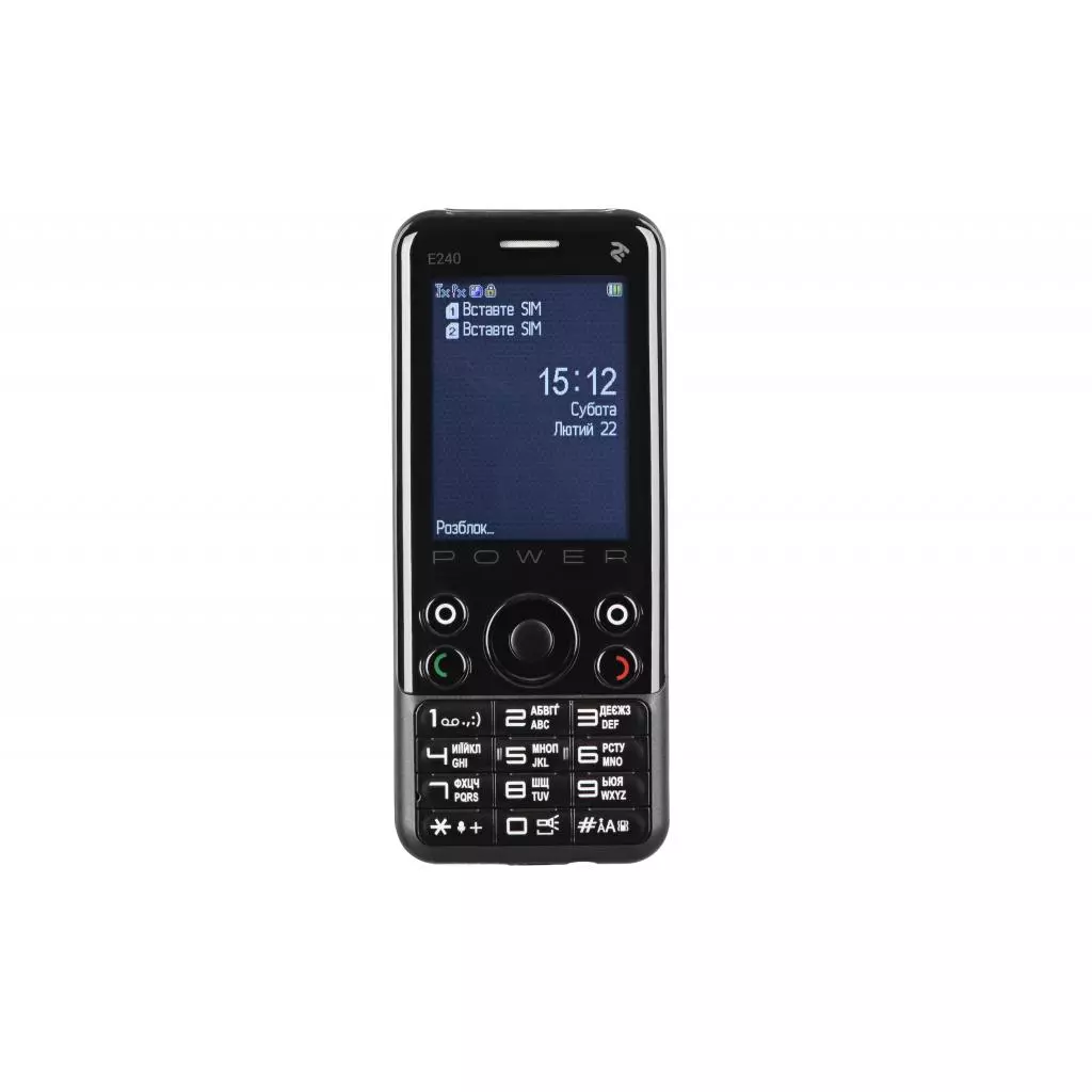 Мобильный телефон 2E E240 POWER Black (680576170088) - 3 Мобильный телефон 2E E240 POWER Black (680576170088) - 3