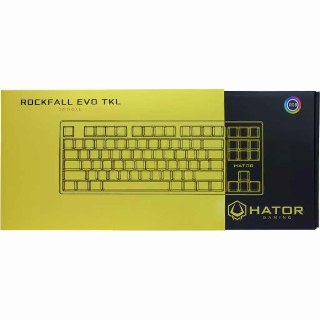 Клавиатура Hator Rockfall EVO TKL Kailh Optical White (HTK-631) - 5