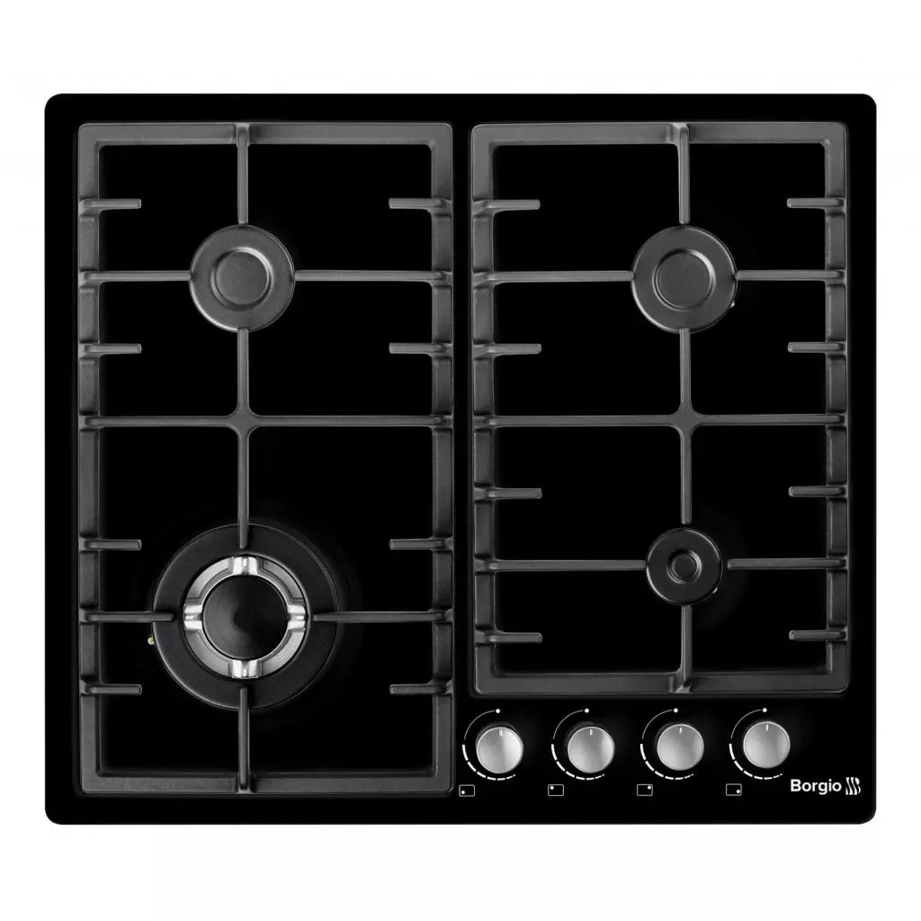 Варочная поверхность Borgio 6942-15 black Enamelled