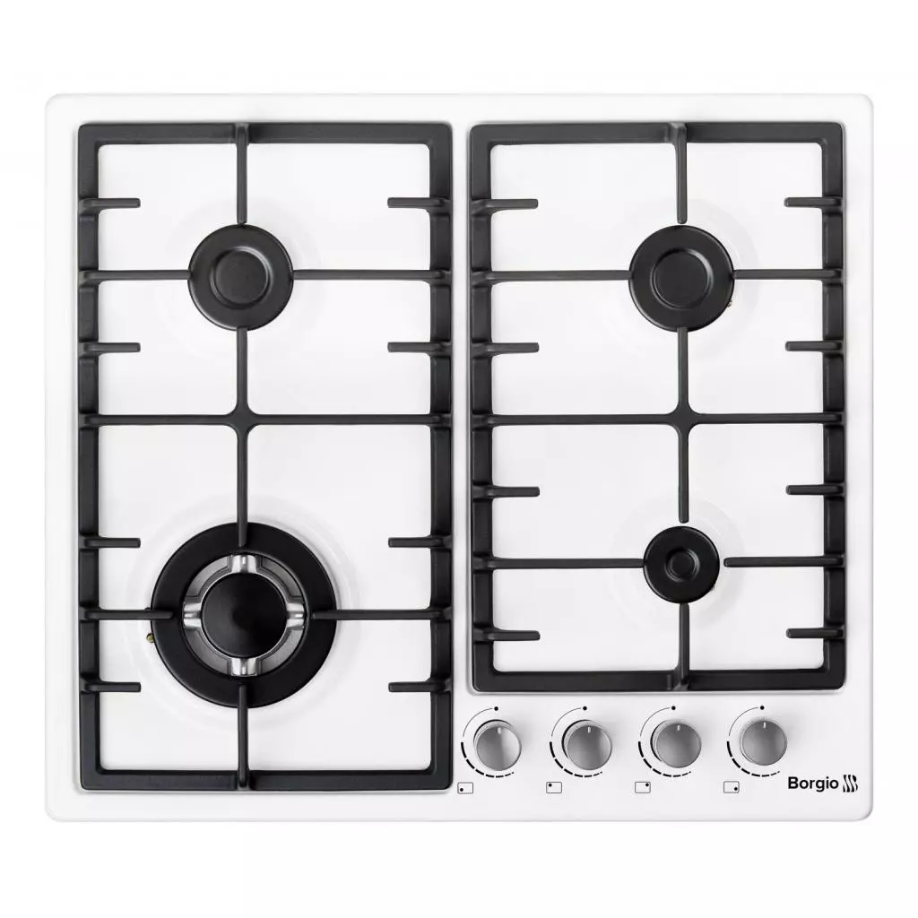 Варочная поверхность Borgio 6942-15 white Enamelled