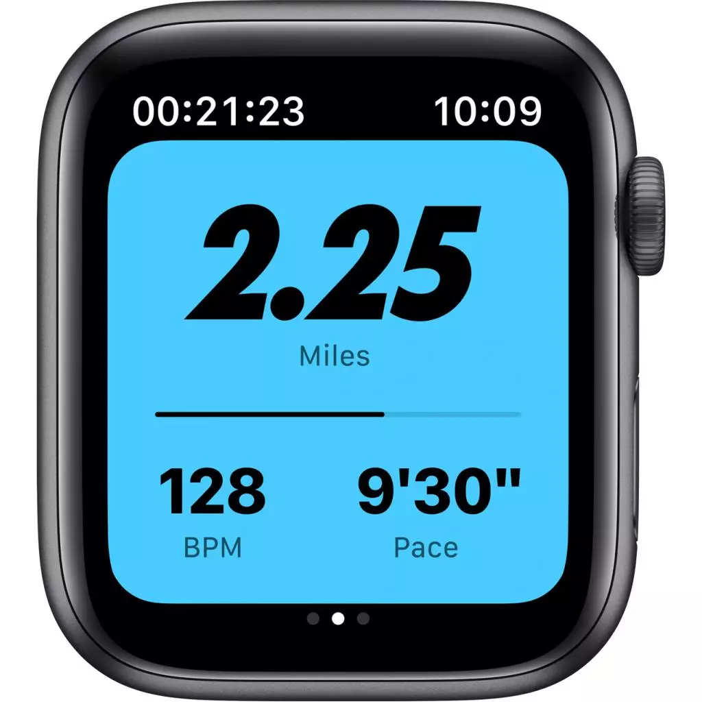Смарт-часы Apple Watch Nike SE GPS, 44mm Space Gray Aluminium Case with Anthr (MYYK2UL/A) - 3