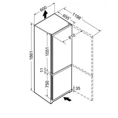 Холодильник Liebherr CNef 4313 - 3 Холодильник Liebherr CNef 4313 - 3