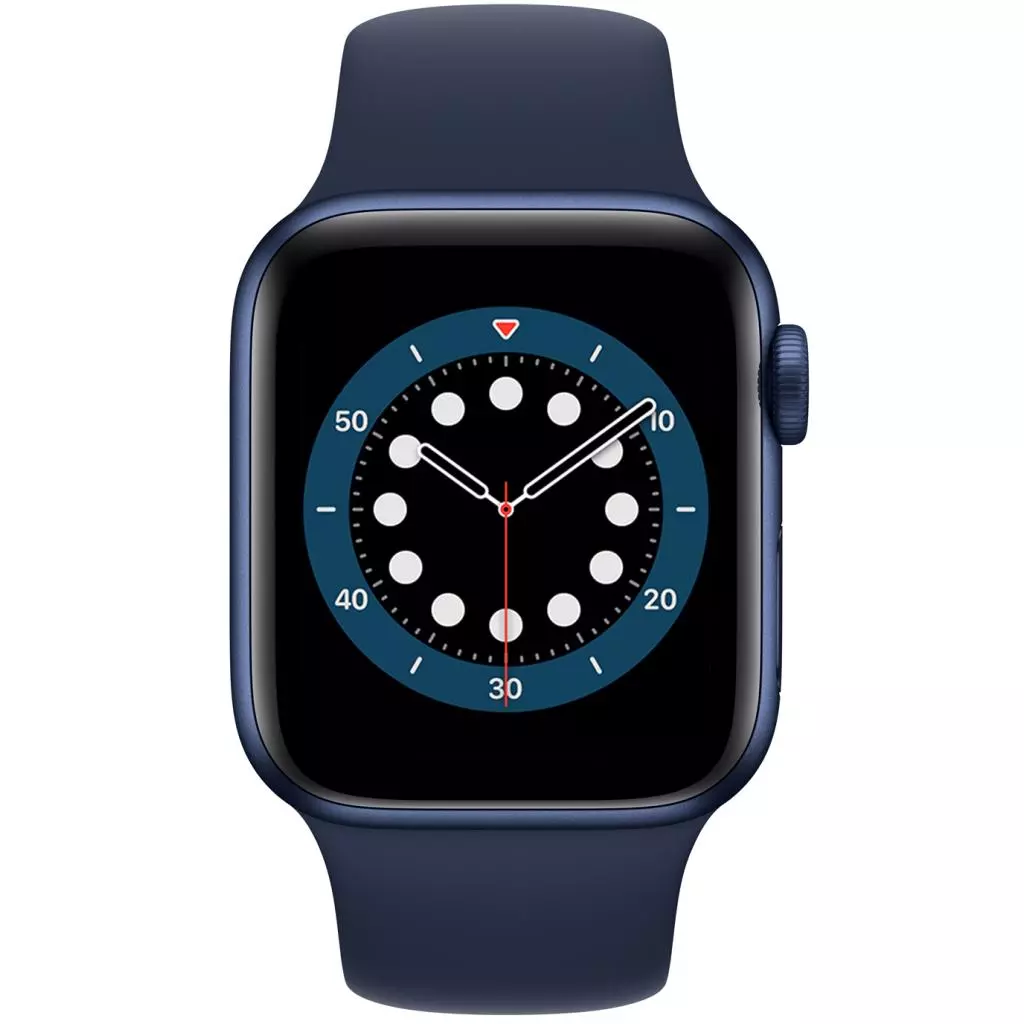 Смарт-часы Apple Watch Series 6 GPS, 40mm Blue Aluminium Case with Deep Navy (MG143UL/A) - 1 Смарт-часы Apple Watch Series 6 GPS, 40mm Blue Aluminium Case with Deep Navy (MG143UL/A) - 1