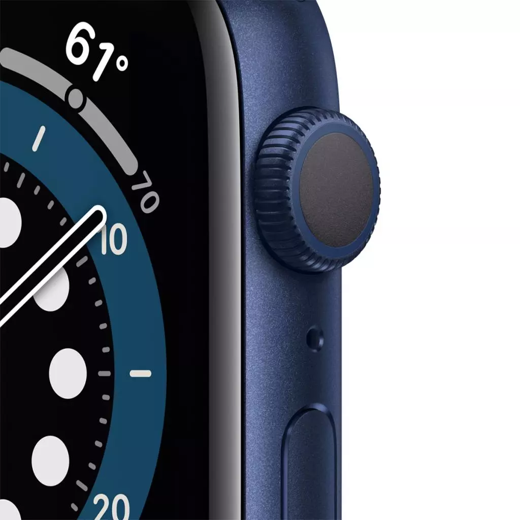 Смарт-часы Apple Watch Series 6 GPS, 40mm Blue Aluminium Case with Deep Navy (MG143UL/A) - 2 Смарт-часы Apple Watch Series 6 GPS, 40mm Blue Aluminium Case with Deep Navy (MG143UL/A) - 2