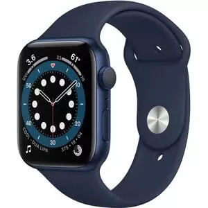 Смарт-часы Apple Watch Series 6 GPS, 40mm Blue Aluminium Case with Deep Navy (MG143UL/A)