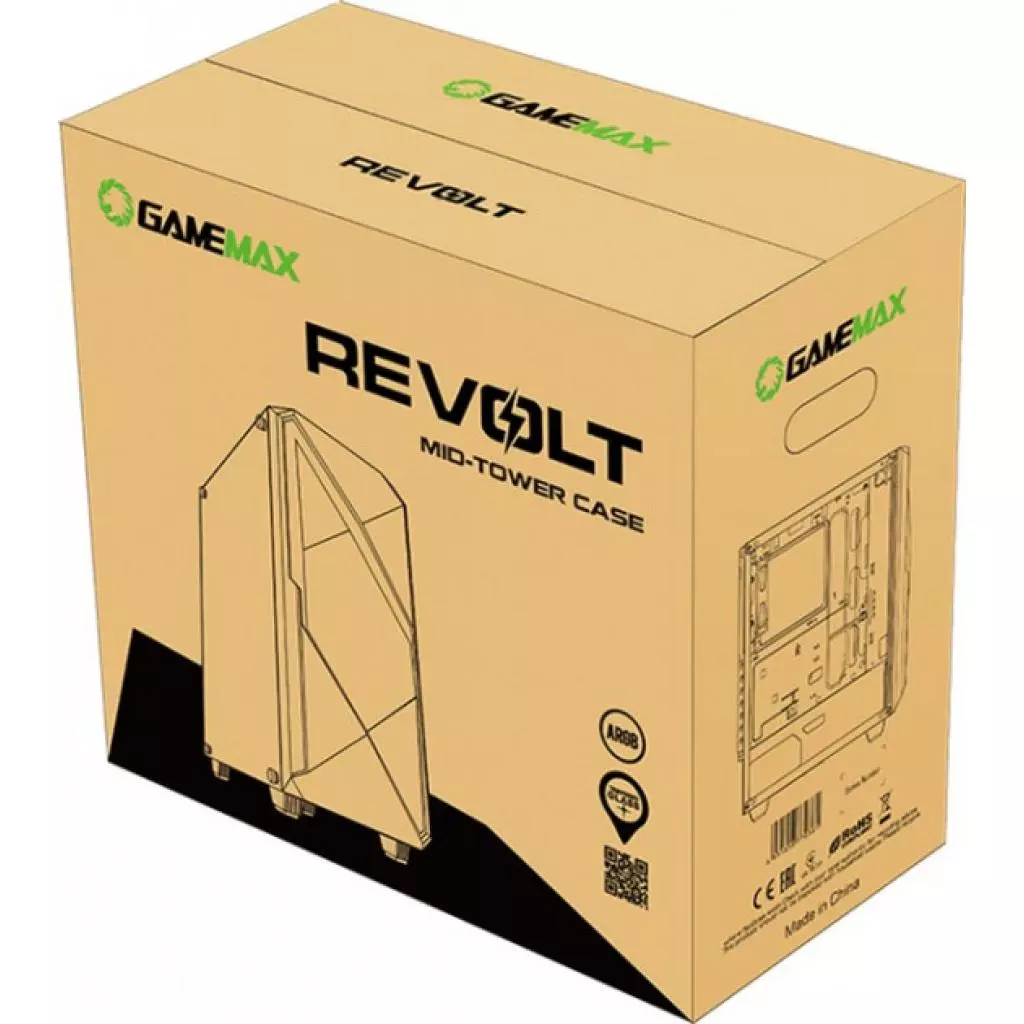 Корпус Gamemax Revolt - 3 Корпус Gamemax Revolt - 3
