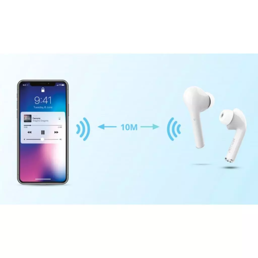 Наушники Trust Nika Touch True Wireless White (23705) - 11 Наушники Trust Nika Touch True Wireless White (23705) - 11