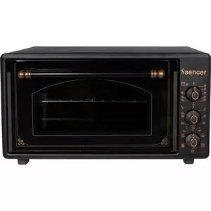 Электропечь Sencer MF 46E24 Matt Black Rustic