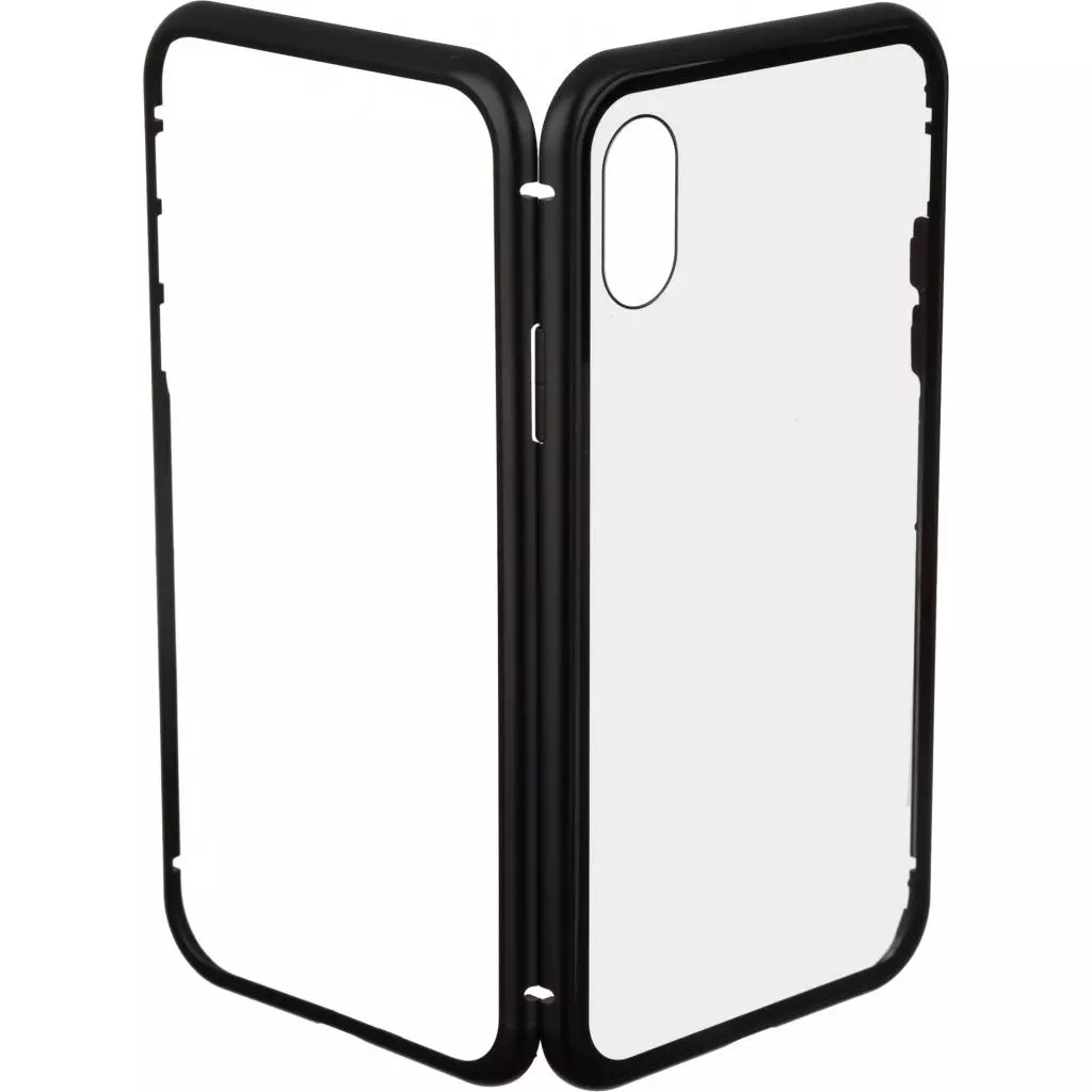Чехол для моб. телефона Armorstandart Magnetic Case 1 Gen. iPhone XS Clear/Black (ARM53386) - 1 Чехол для моб. телефона Armorstandart Magnetic Case 1 Gen. iPhone XS Clear/Black (ARM53386) - 1