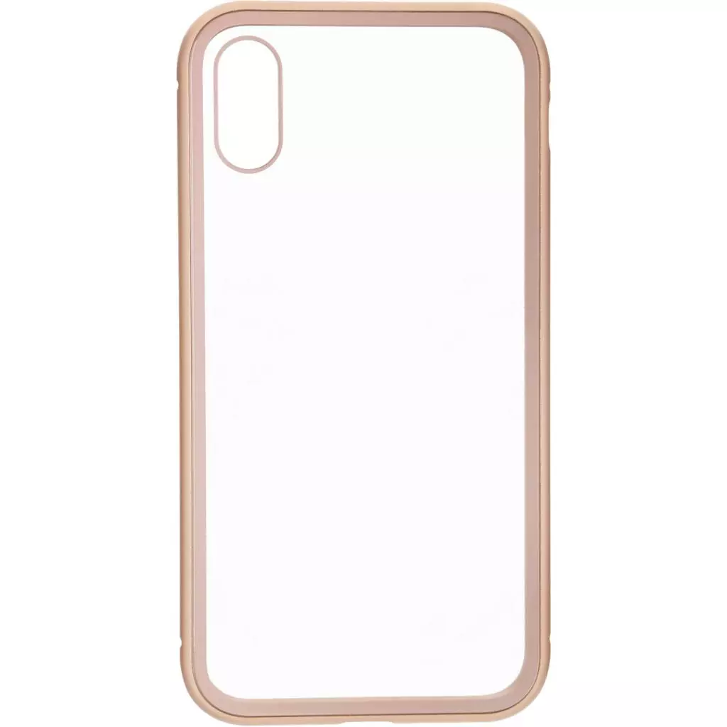 Чехол для моб. телефона Armorstandart Magnetic Case 1 Gen. iPhone XS Clear/Gold (ARM53385)