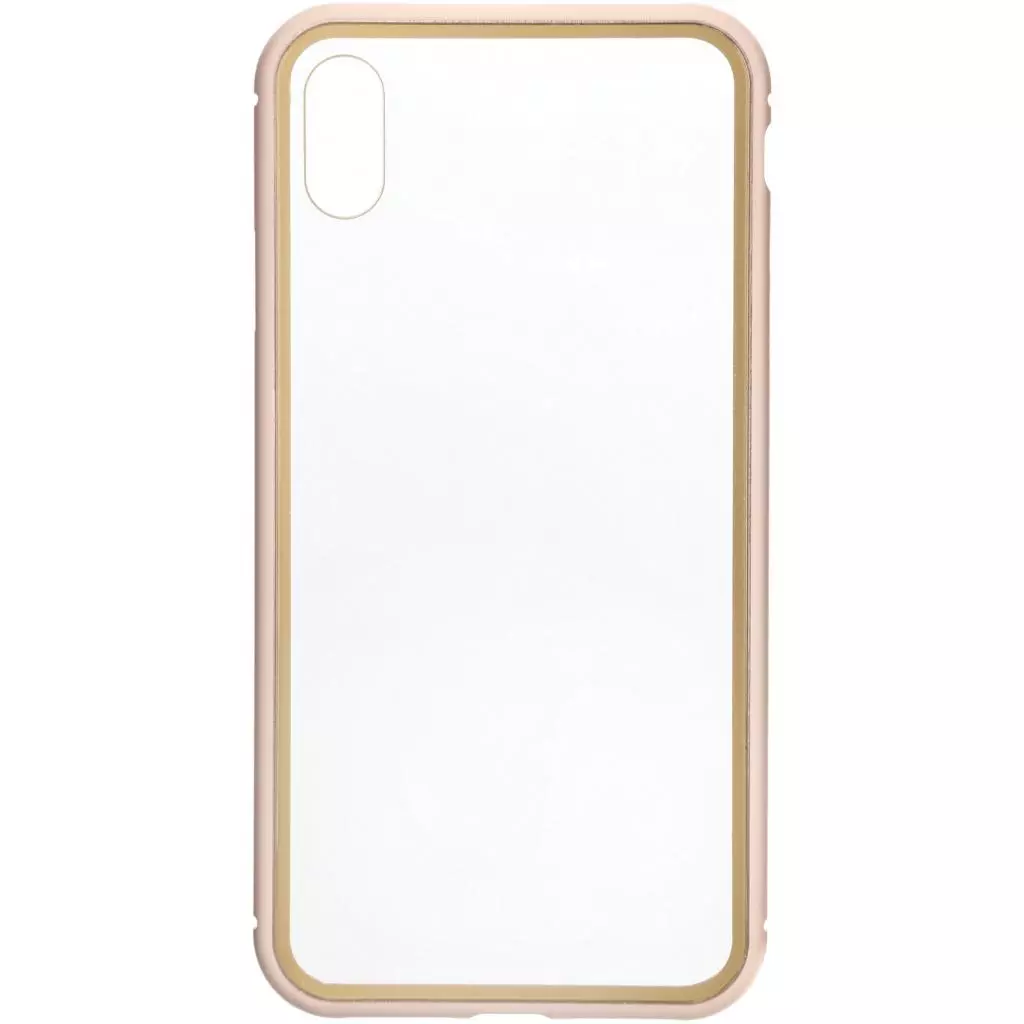 Чехол для моб. телефона Armorstandart Magnetic Case 1 Gen. iPhone XS Max Clear/Gold (ARM53392)