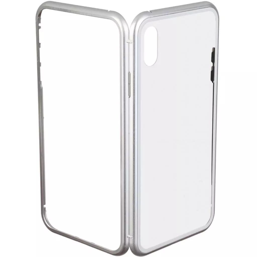 Чехол для моб. телефона Armorstandart Magnetic Case 1 Gen. iPhone XS Max Clear/White (ARM53395) - 1 Чехол для моб. телефона Armorstandart Magnetic Case 1 Gen. iPhone XS Max Clear/White (ARM53395) - 1