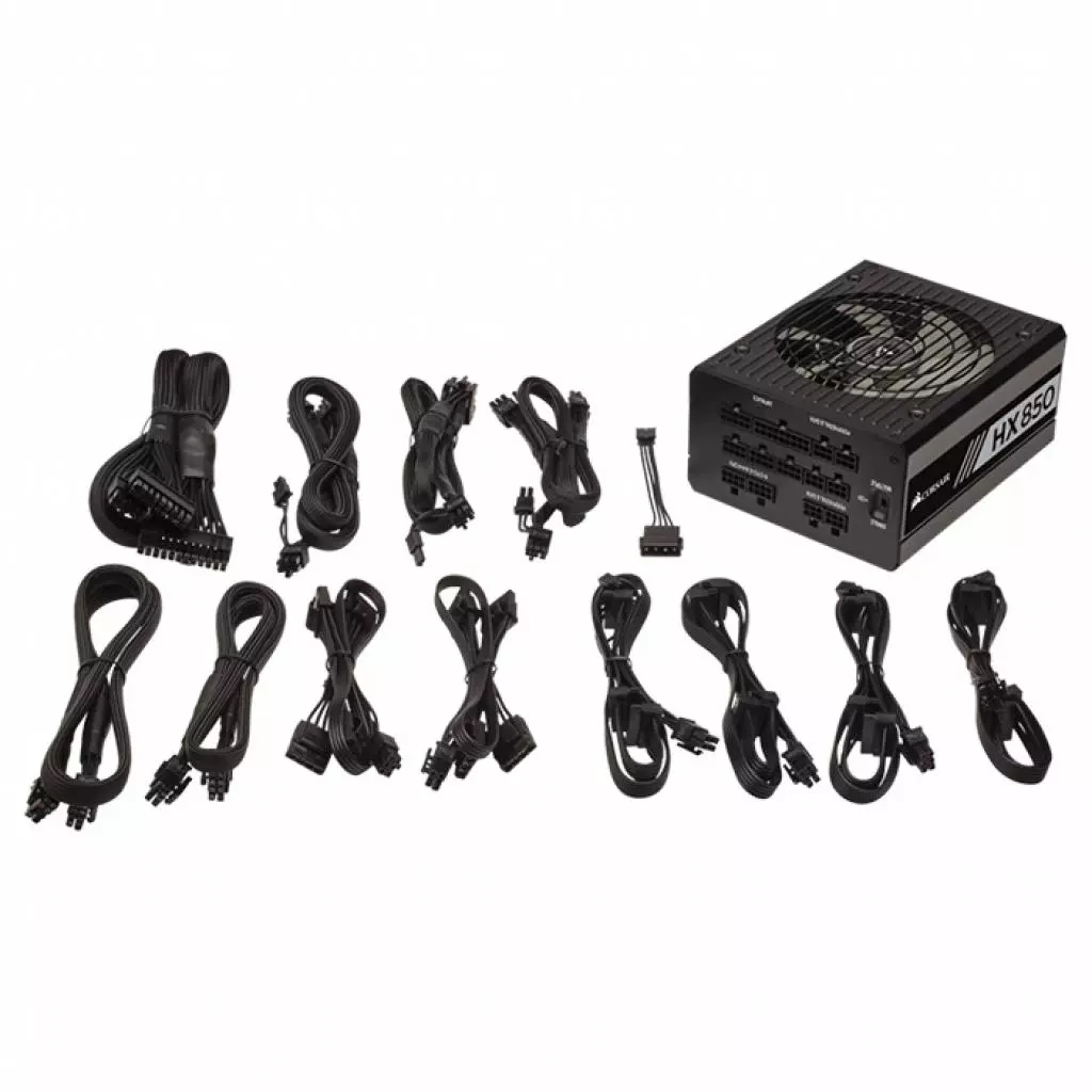 Блок питания Corsair 850W HX850 (CP-9020138-EU) - 5 Блок питания Corsair 850W HX850 (CP-9020138-EU) - 5