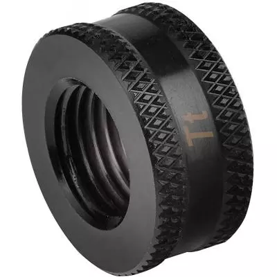 Фитинг для СВО ThermalTake Pacific G1/4 Female to Female 10mm Extender -Black (CL-W048-CU00BL-A) - 1 Фитинг для СВО ThermalTake Pacific G1/4 Female to Female 10mm Extender -Black (CL-W048-CU00BL-A) - 1