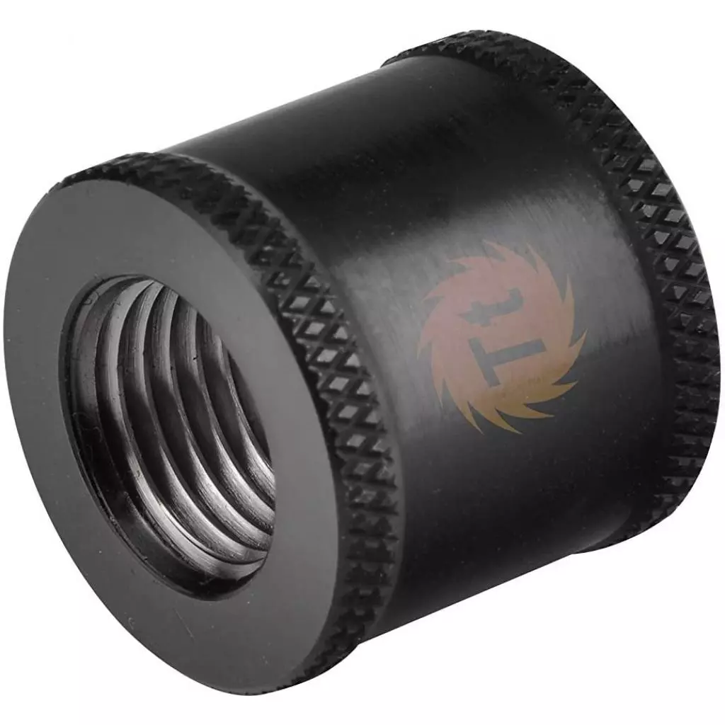Фитинг для СВО ThermalTake Pacific G1/4 Female to Female 20mm Extender - Black (CL-W049-CU00BL-A) - 1 Фитинг для СВО ThermalTake Pacific G1/4 Female to Female 20mm Extender - Black (CL-W049-CU00BL-A) - 1