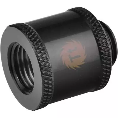 Фитинг для СВО ThermalTake Pacific G1/4 Female to Male 20mm Extender - Black (CL-W046-CU00BL-A) - 2 Фитинг для СВО ThermalTake Pacific G1/4 Female to Male 20mm Extender - Black (CL-W046-CU00BL-A) - 2