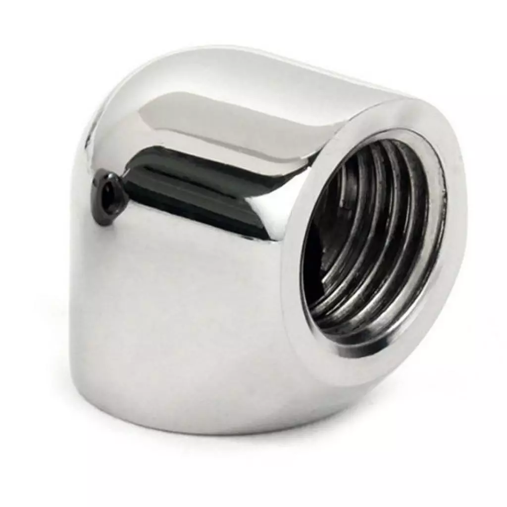 Фитинг для СВО Ekwb EK-AF Angled 90° 2F G1/4 - Nickel (3831109847640) - 1