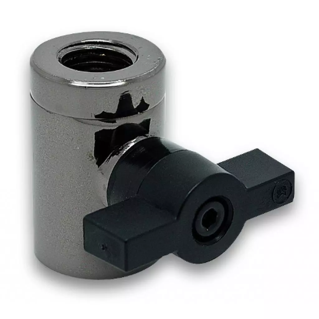 Фитинг для СВО Ekwb EK-AF Ball Valve (10mm) G1/4 - Black Nickel (3831109847299) - 1 Фитинг для СВО Ekwb EK-AF Ball Valve (10mm) G1/4 - Black Nickel (3831109847299) - 1