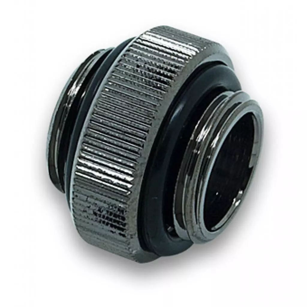 Фитинг для СВО Ekwb EK-AF Extender 6mm M-M G1/4 - Black Nickel (3831109846285)