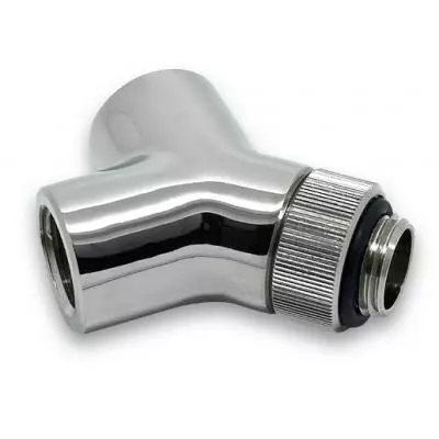 Фитинг для СВО EKWB EK-AF Y-Splitter Rotary 2F-1M G1/4 - Nickel (3831109846971) - 1 Фитинг для СВО EKWB EK-AF Y-Splitter Rotary 2F-1M G1/4 - Nickel (3831109846971) - 1