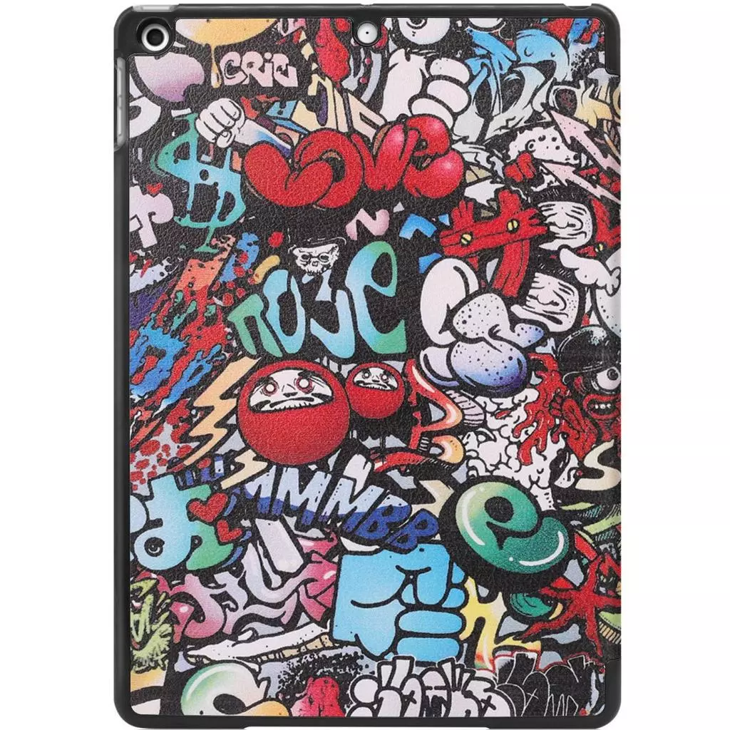 Чехол для планшета BeCover Smart Case Apple iPad 10.2 2019/2020/2021 Graffiti (704311) - 1 Чехол для планшета BeCover Smart Case Apple iPad 10.2 2019/2020/2021 Graffiti (704311) - 1