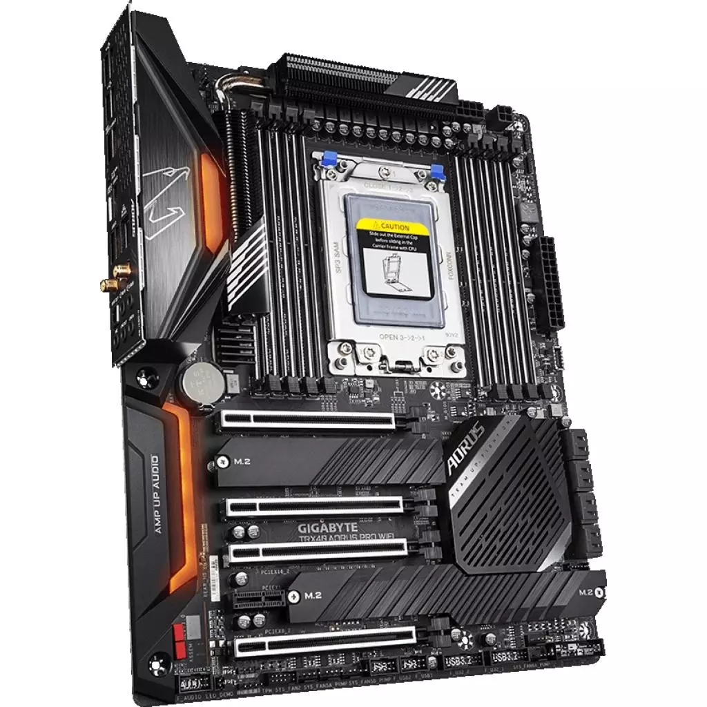 Материнская плата GIGABYTE TRX40 AORUS PRO WIFI - 2 Материнская плата GIGABYTE TRX40 AORUS PRO WIFI - 2
