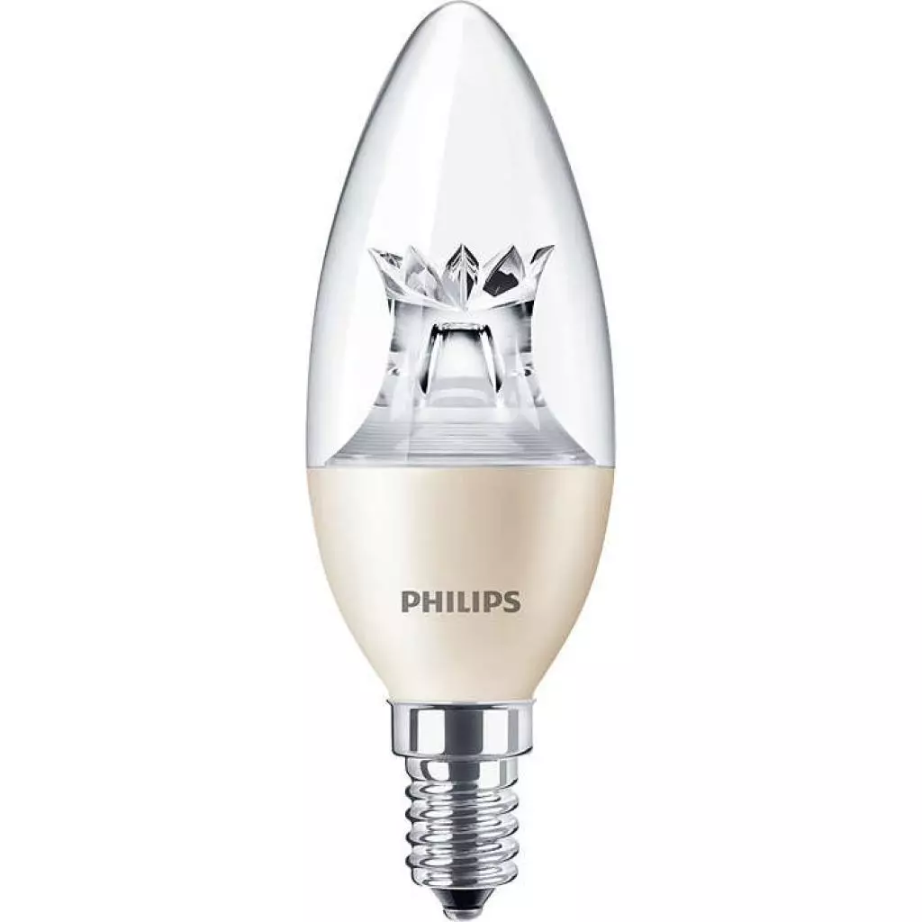 Лампочка PHILIPS candle DT E14 6-40W 827 B38 CL AP Master (929001140408)