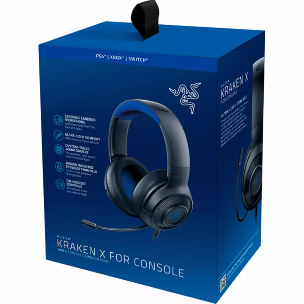 Наушники Razer Kraken X for Console (RZ04-02890200-R3M1) - 5 Наушники Razer Kraken X for Console (RZ04-02890200-R3M1) - 5