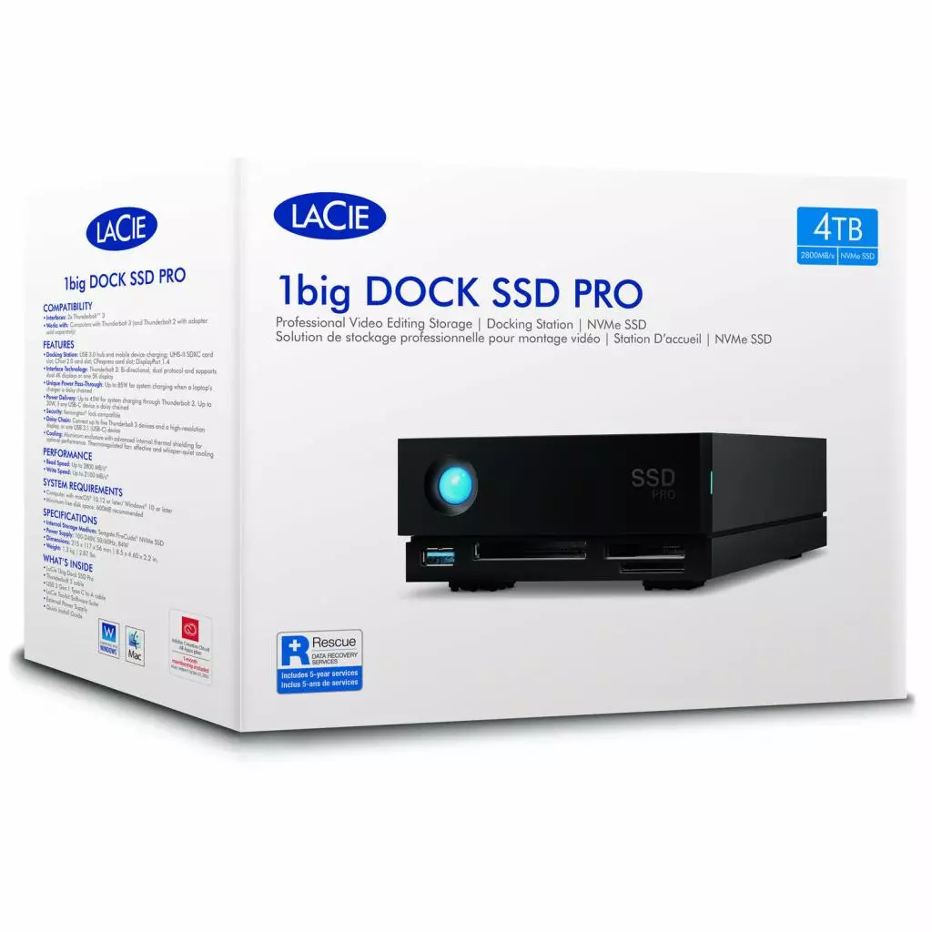 Внешний жесткий диск 3.5" 4TB LaCie (STHS4000800) - 7 Внешний жесткий диск 3.5" 4TB LaCie (STHS4000800) - 7