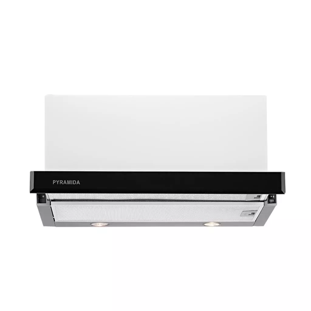 Вытяжка кухонная Pyramida TL 60 (1100) FG IX BL