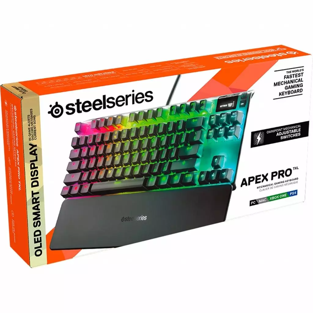 Клавиатура SteelSeries Apex Pro TKL (64734) - 5