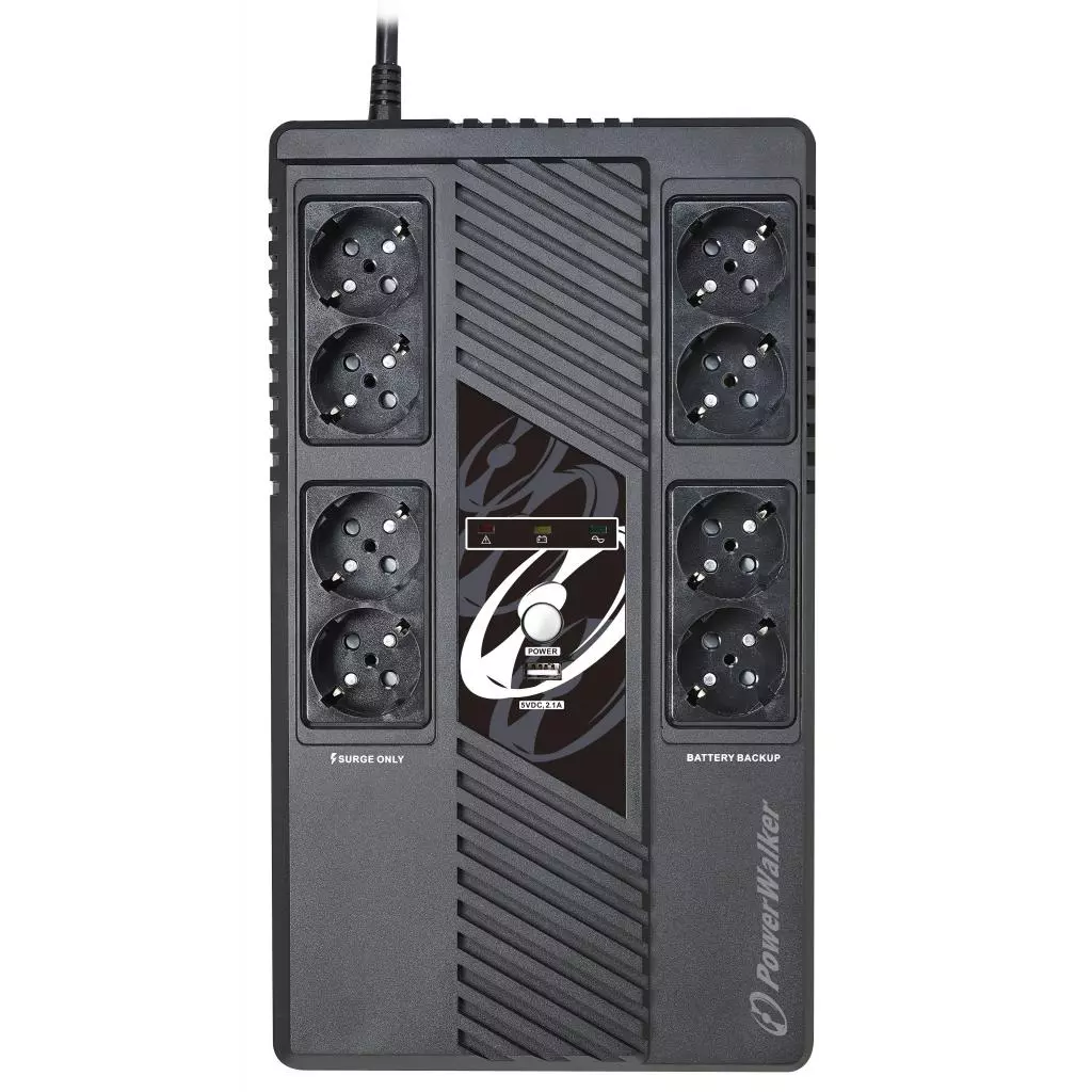 Источник бесперебойного питания PowerWalker VI 1000 MS (10121162) - 2 Источник бесперебойного питания PowerWalker VI 1000 MS (10121162) - 2