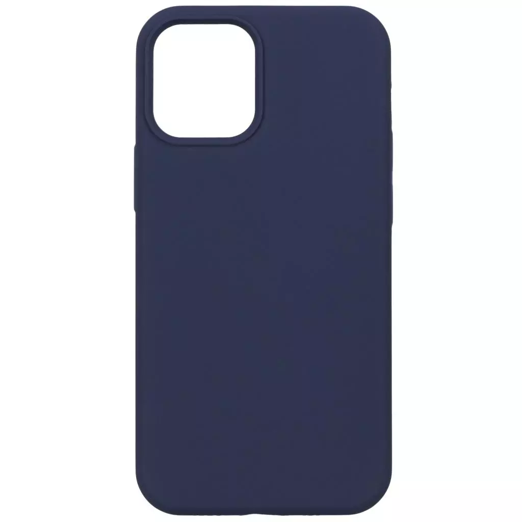 Чехол для моб. телефона 2E Apple iPhone 12 Mini (5.4"), Liquid Silicone, Midnight Blue (2E-IPH-12-OCLS-MB)