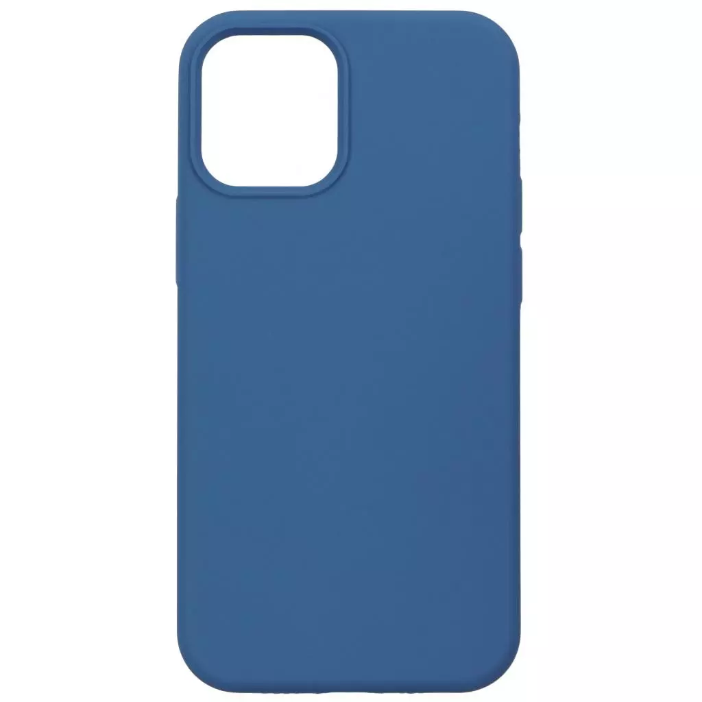 Чехол для моб. телефона 2E Apple iPhone 12 (6.1"), Liquid Silicone, Cobalt Blue (2E-IPH-12PR-OCLS-CB)