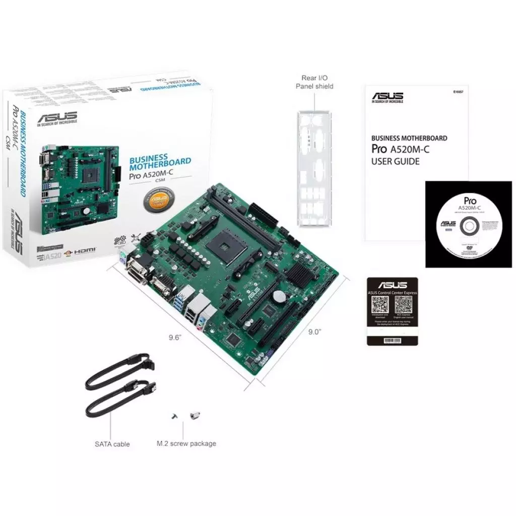 Материнская плата ASUS PRO A520M-C/CSM - 6 Материнская плата ASUS PRO A520M-C/CSM - 6