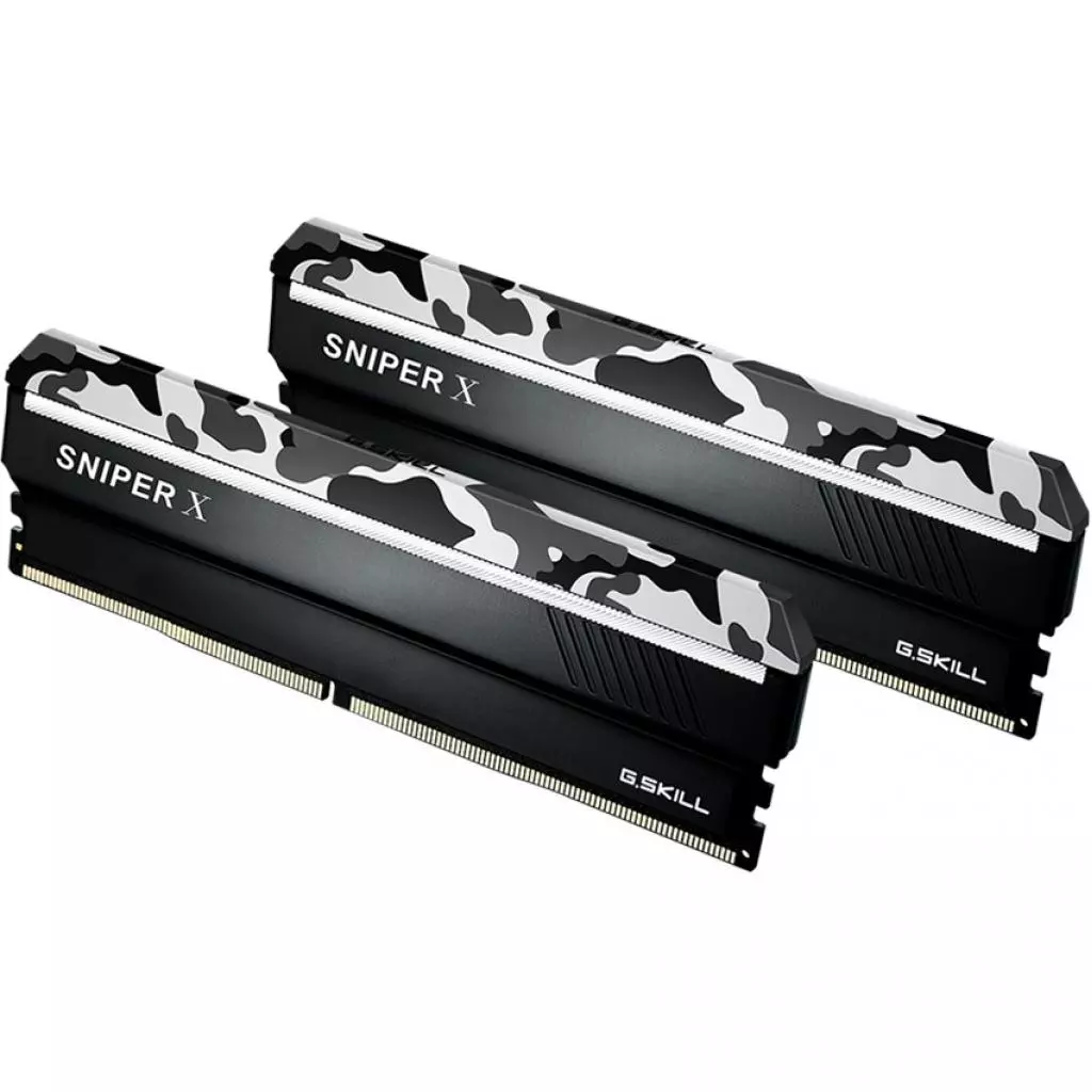 Модуль памяти для компьютера DDR4 16GB (2x8GB) 3200 MHz Sniper X G.Skill (F4-3200C16D-16GSXWB) - 1 Модуль памяти для компьютера DDR4 16GB (2x8GB) 3200 MHz Sniper X G.Skill (F4-3200C16D-16GSXWB) - 1