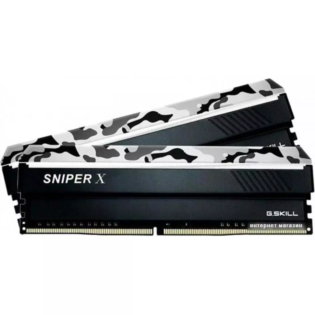 Модуль памяти для компьютера DDR4 16GB (2x8GB) 3200 MHz Sniper X G.Skill (F4-3200C16D-16GSXWB) - 3 Модуль памяти для компьютера DDR4 16GB (2x8GB) 3200 MHz Sniper X G.Skill (F4-3200C16D-16GSXWB) - 3