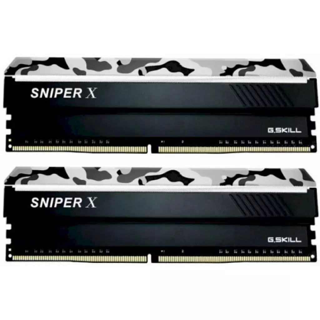 Модуль памяти для компьютера DDR4 16GB (2x8GB) 3200 MHz Sniper X G.Skill (F4-3200C16D-16GSXWB)