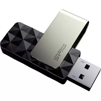 USB флеш накопитель Silicon Power 32GB BLAZE B30 USB 3.0 (SP032GBUF3B30V1K) - 1