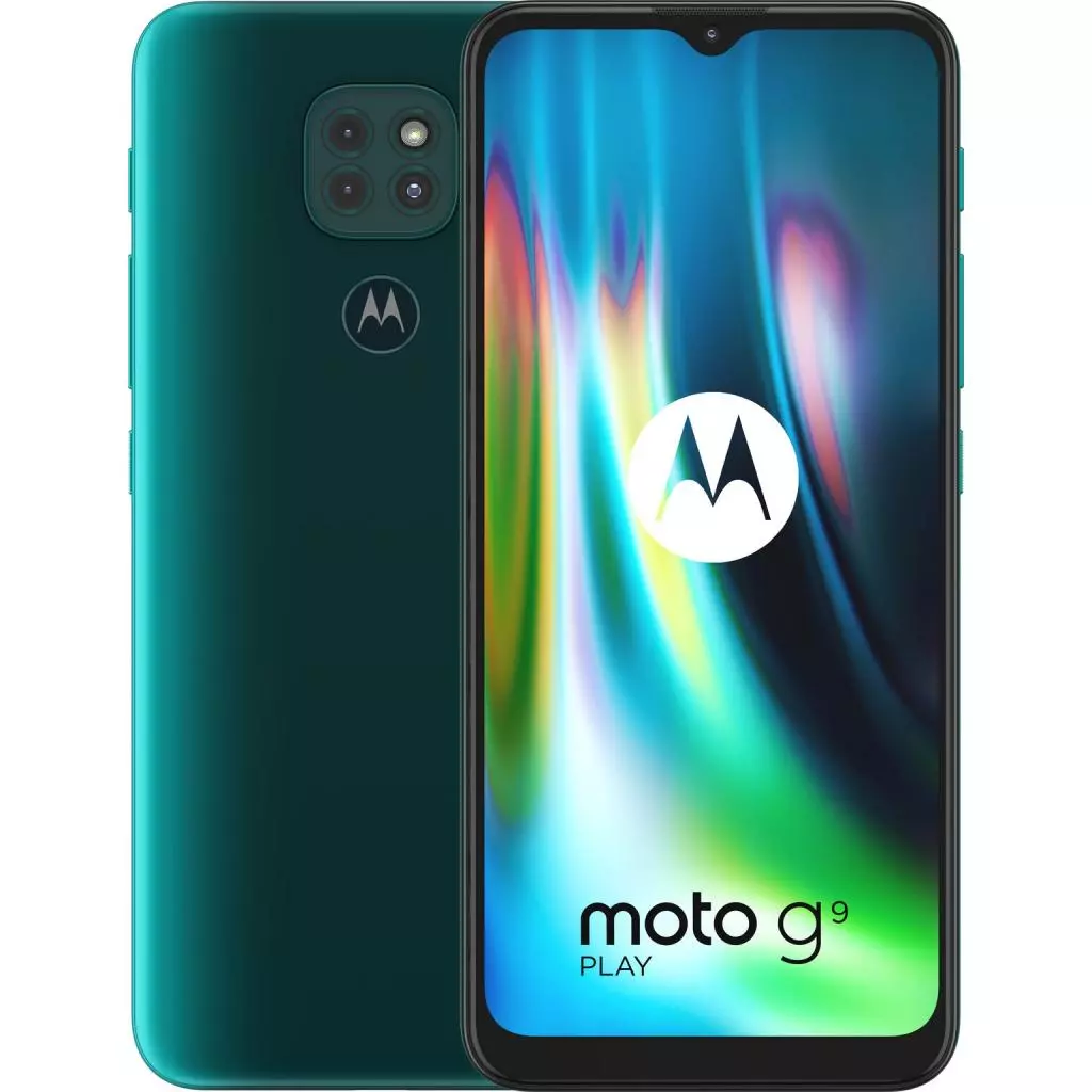 Мобильный телефон Motorola G9 Play 4/64 GB Forest Green (PAKK0009RS) - 3 Мобильный телефон Motorola G9 Play 4/64 GB Forest Green (PAKK0009RS) - 3